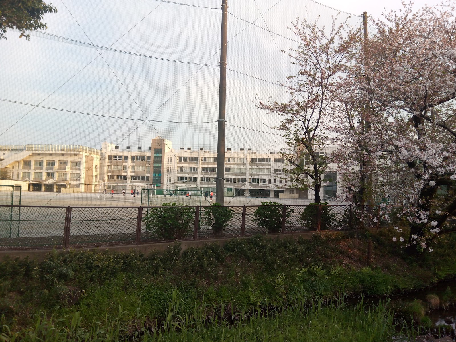 中野島中学校の写真