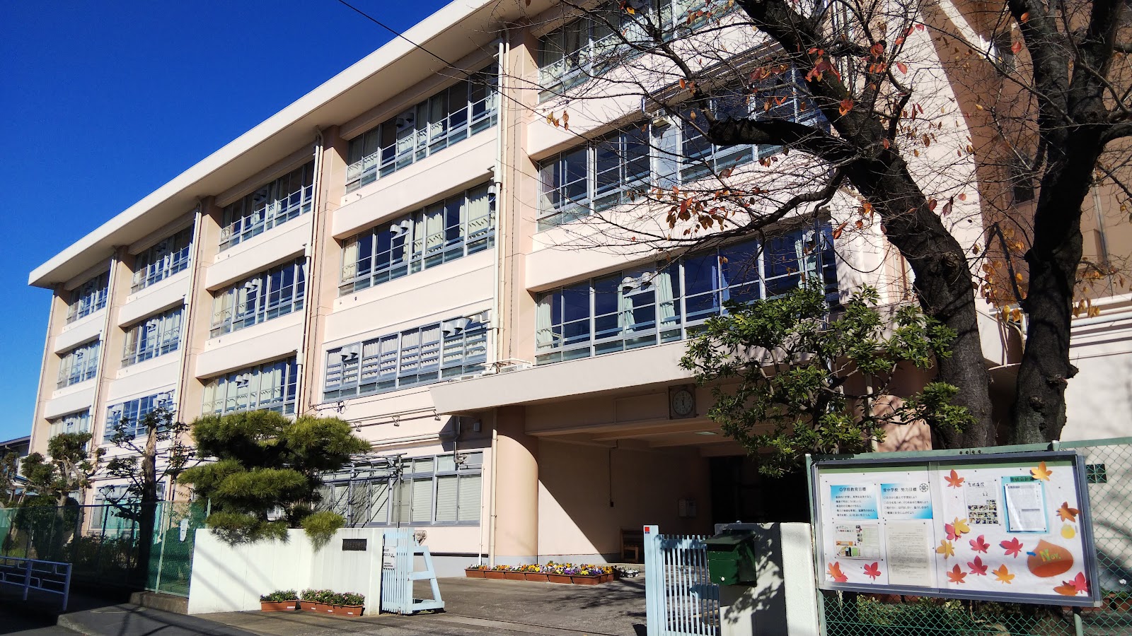 菅中学校の写真