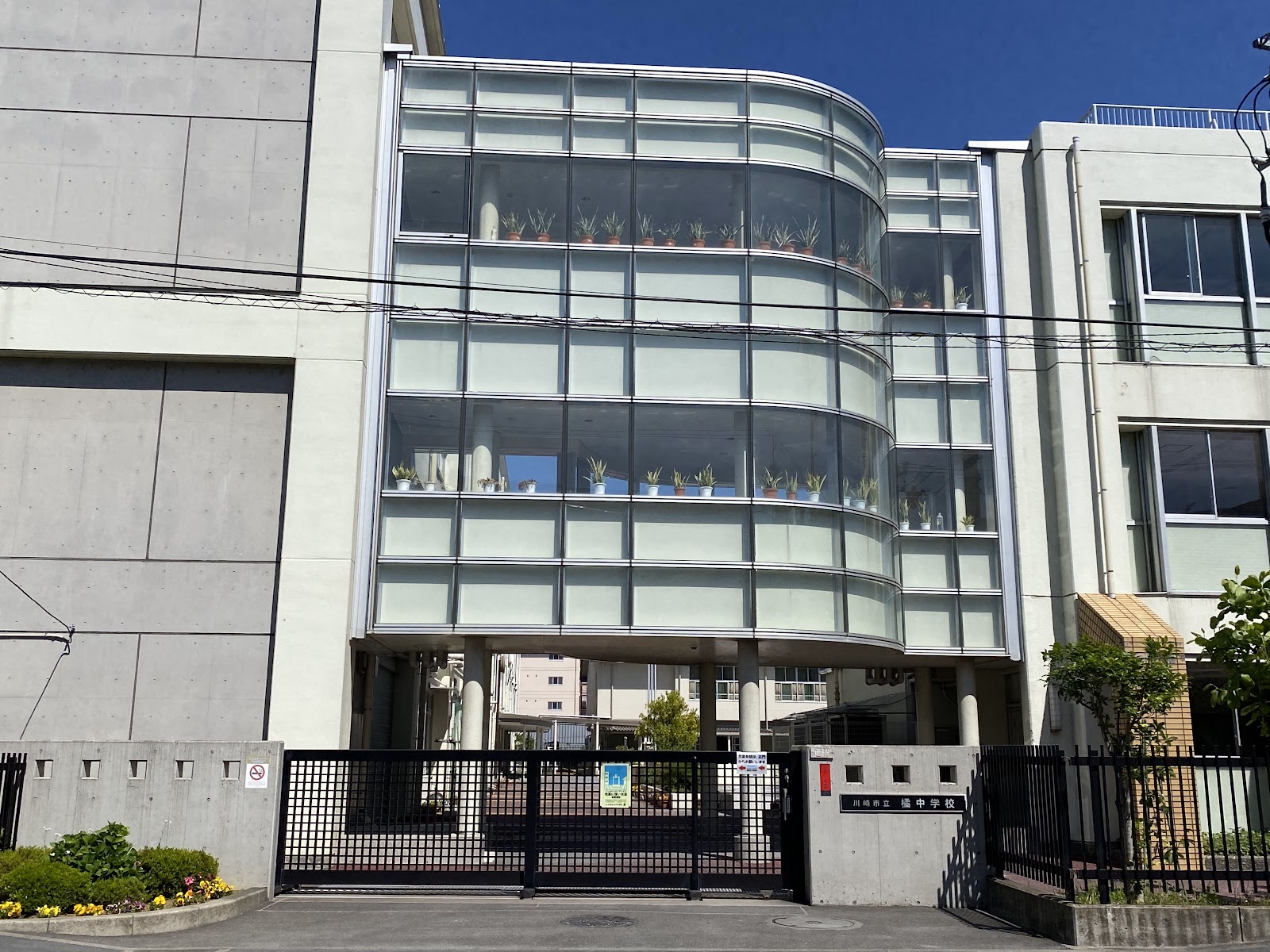 橘中学校の写真
