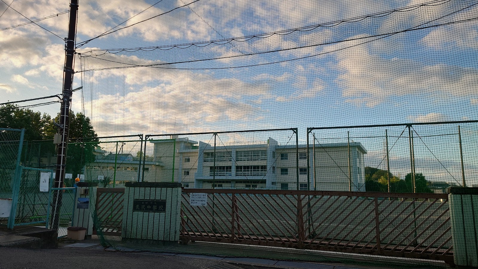 長沢中学校の写真