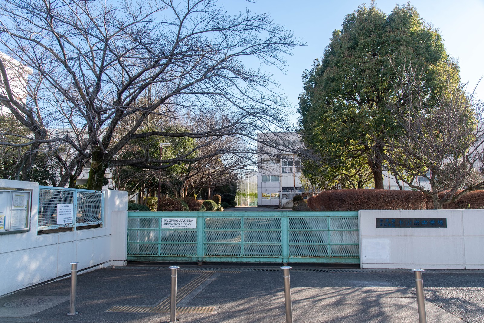 小山田中学校の写真