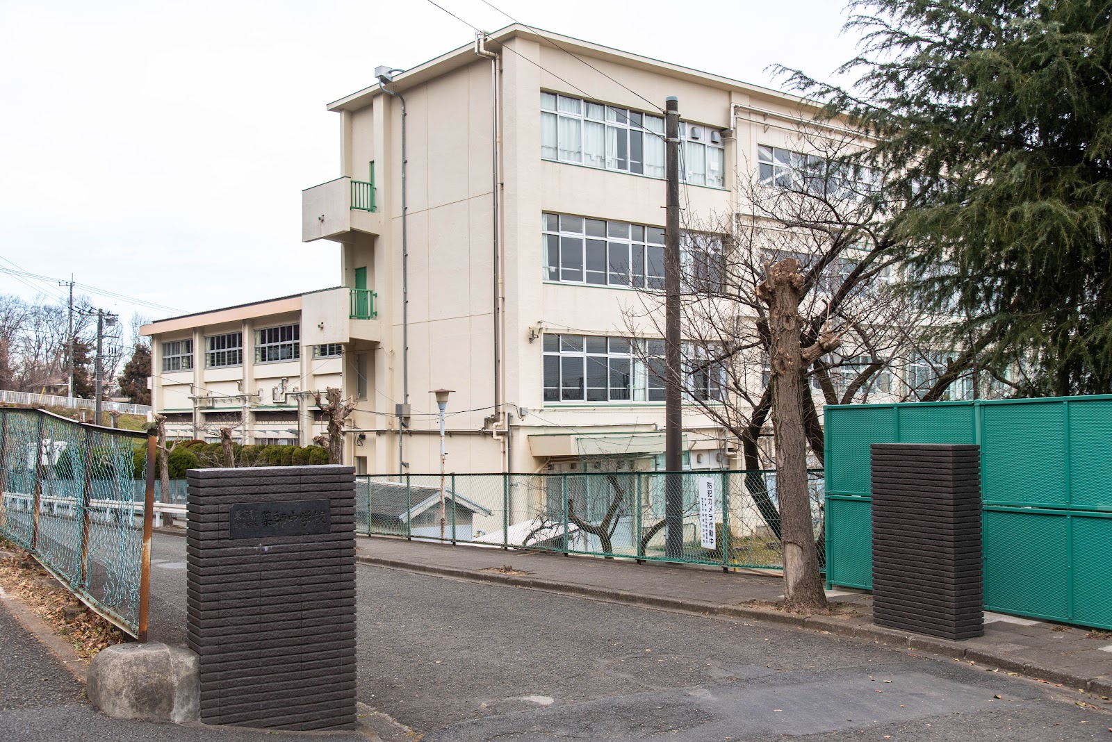 薬師中学校の写真