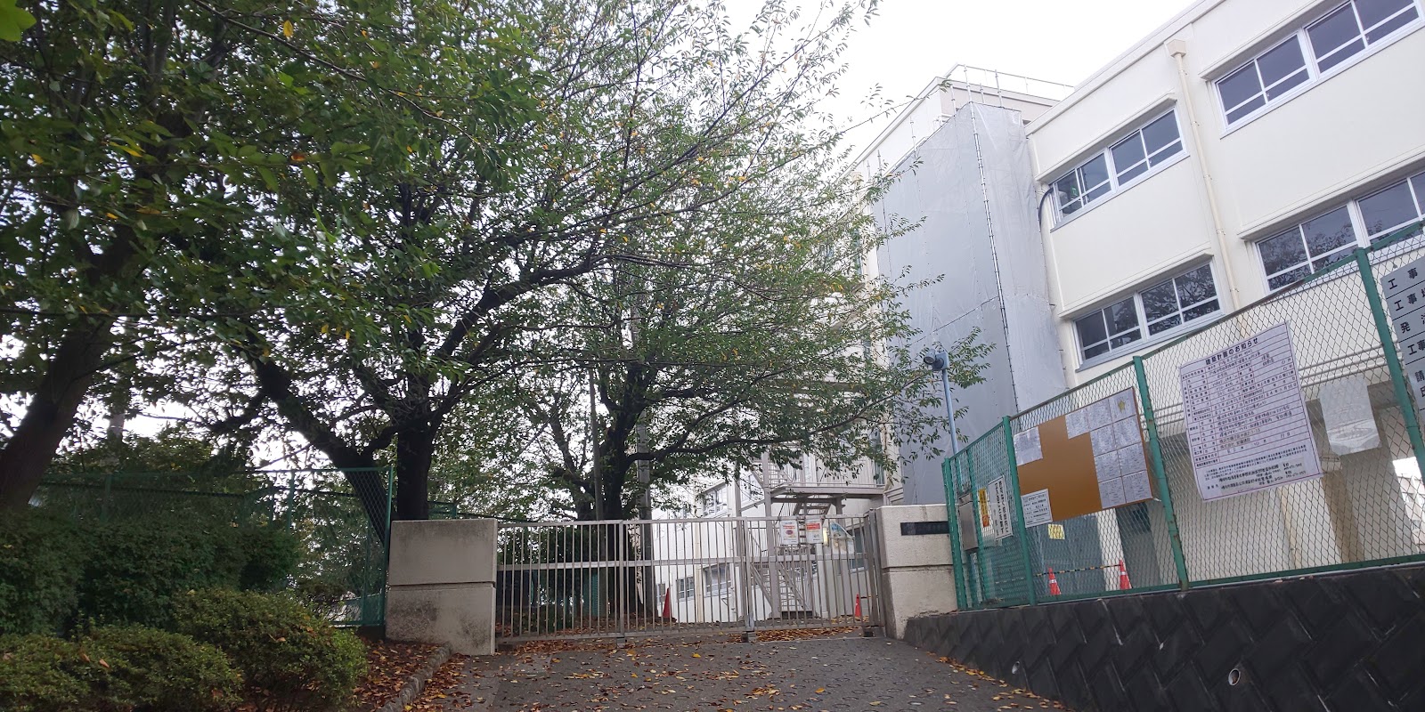 戸塚中学校の写真