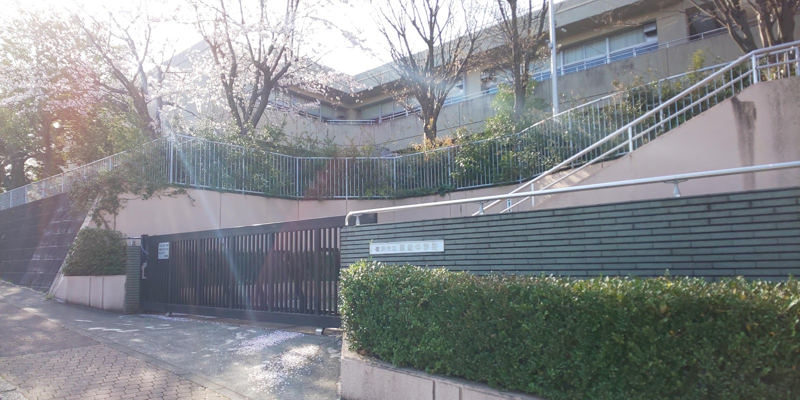 領家中学校の写真