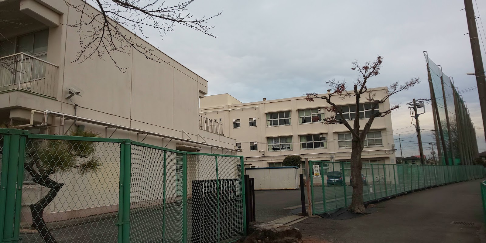 中和田中学校の写真