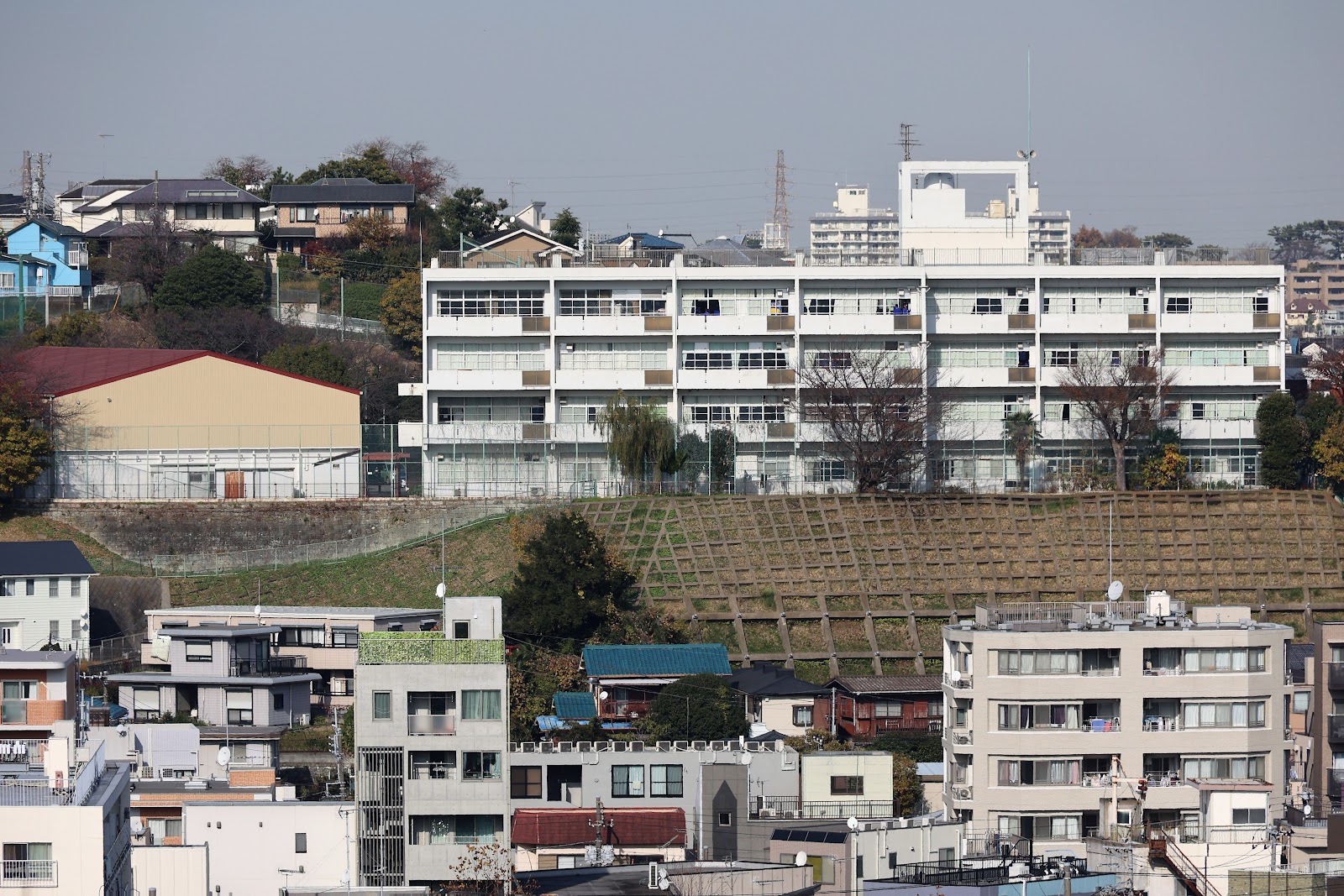 栗田谷中学校の写真