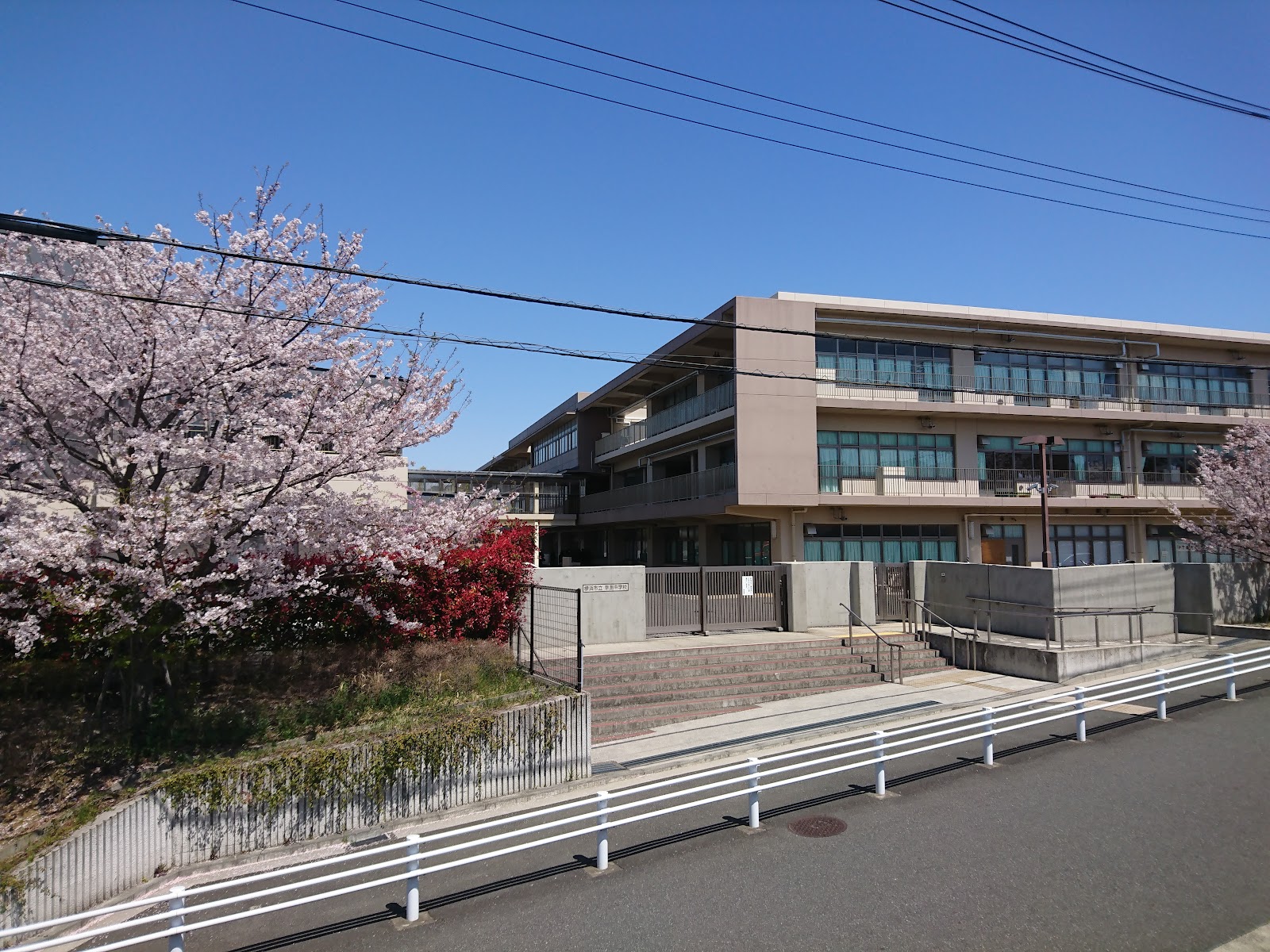 早渕中学校の写真