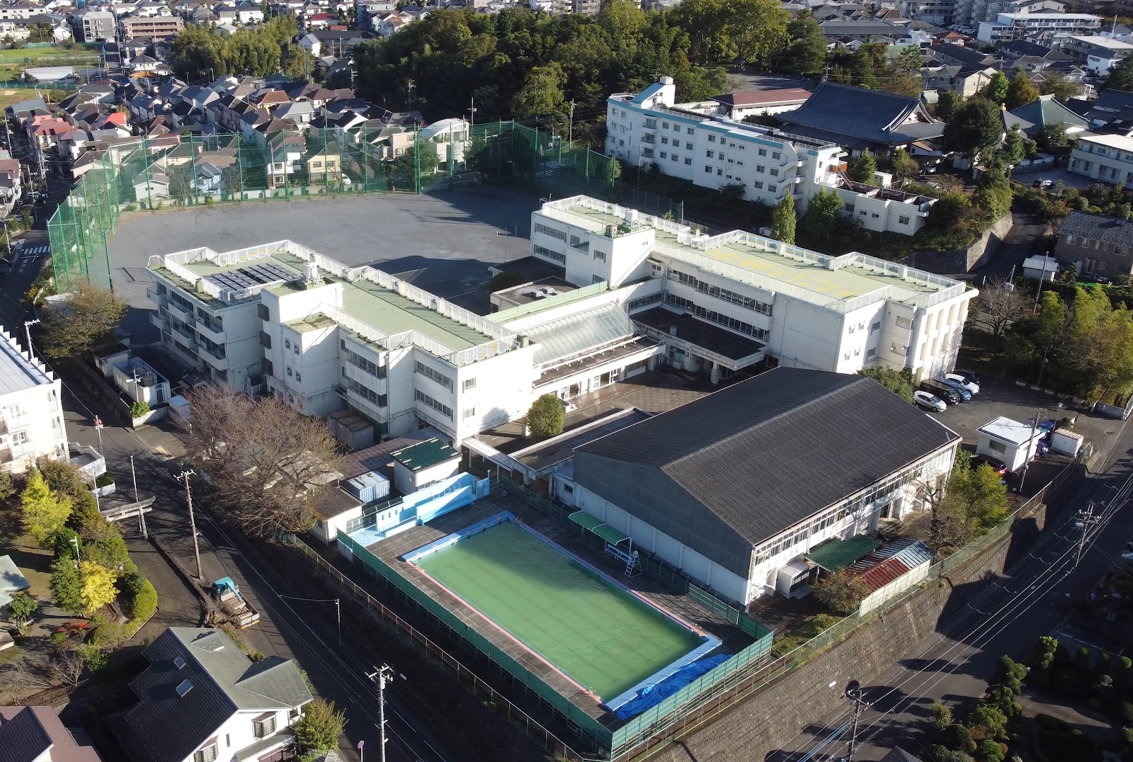 みたけ台中学校の写真