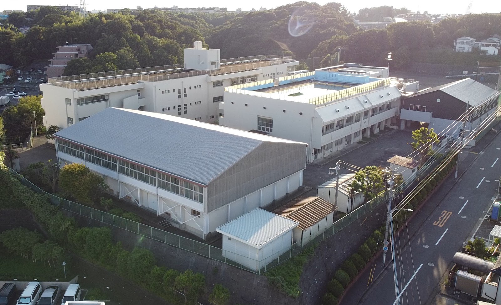 緑が丘中学校の写真